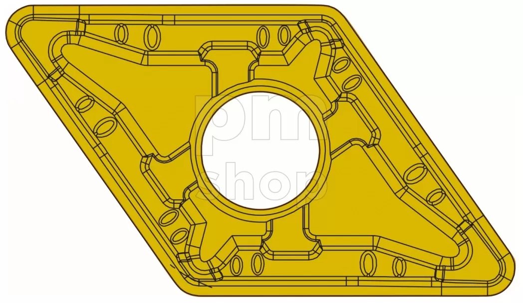 Токарная пластина Nikko Tools DNMG150616-NRP заказать