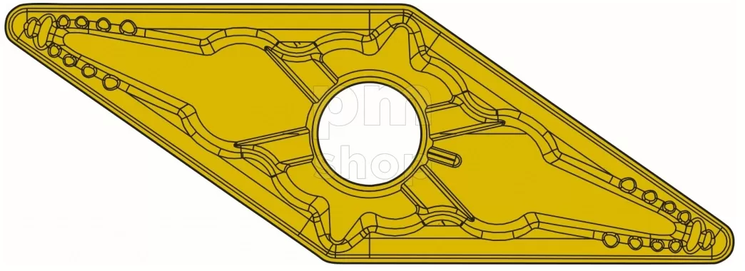 Токарная пластина Nikko Tools VNMG160404-NUP заказать