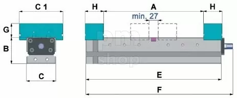 Тиски двойные для станка CUTTER система 150 заказать