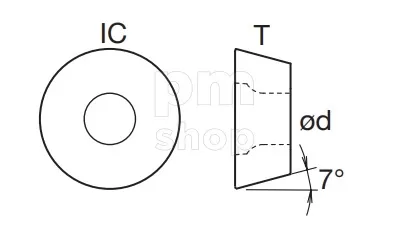 Фрезерная пластина Nikko Tools RCET10T3M0-SC заказать