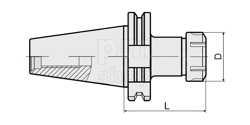 Патрон цанговый SK50-ER40-200 заказать