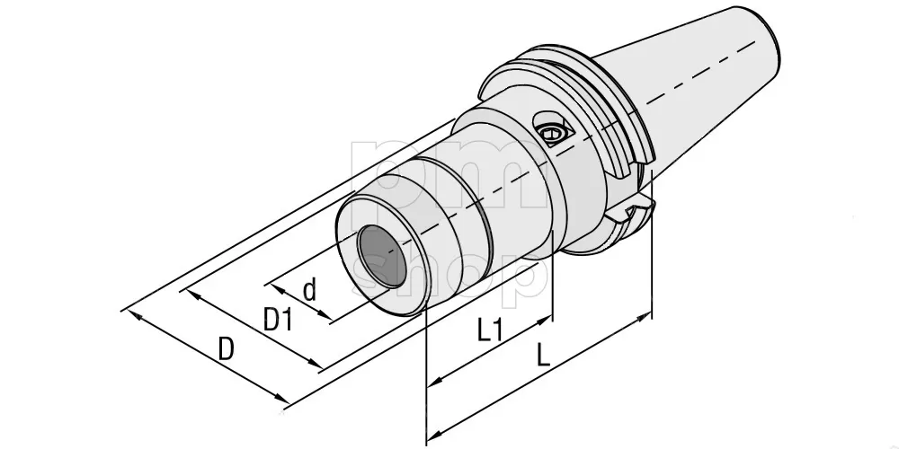 Гидропластовый патрон SK40-HC25-80.5 заказать