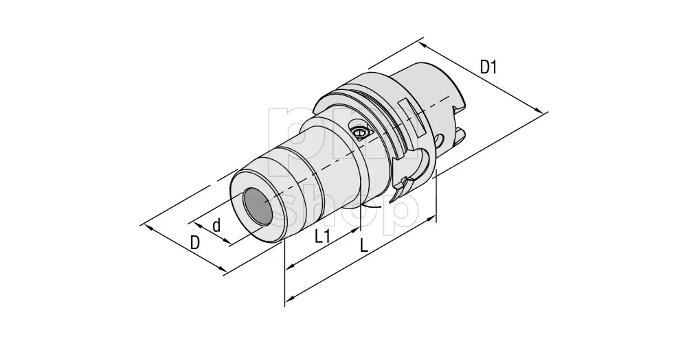 Гидропластовый патрон HSK63A-PHC08-80 заказать