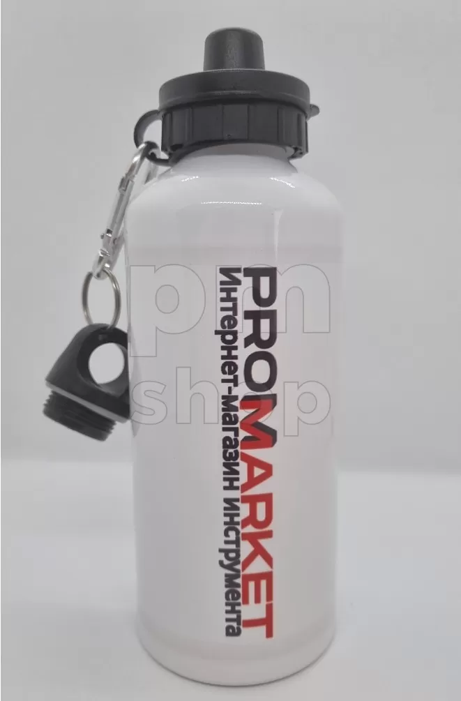 Фляжка белая PromMarket заказать