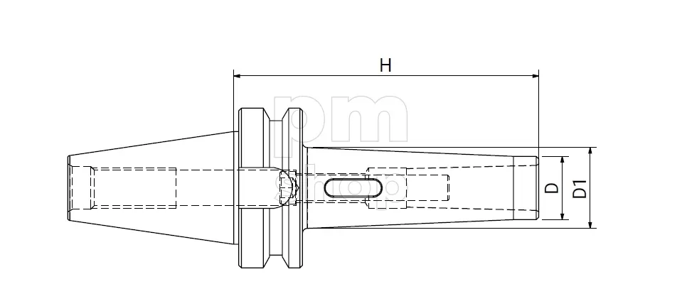 Оправки для сверл с конусом Морзе Pagnoni BT50-CM4 заказать