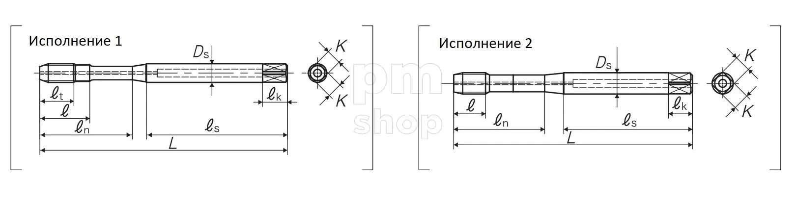 Метчик для глухих отверстий Yamawa HFAHS заказать