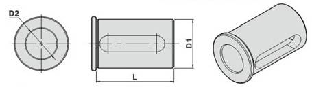 Втулка переходная для держателей типа E инструмента с цилиндрическим хвостовиком Evermore E40 заказать