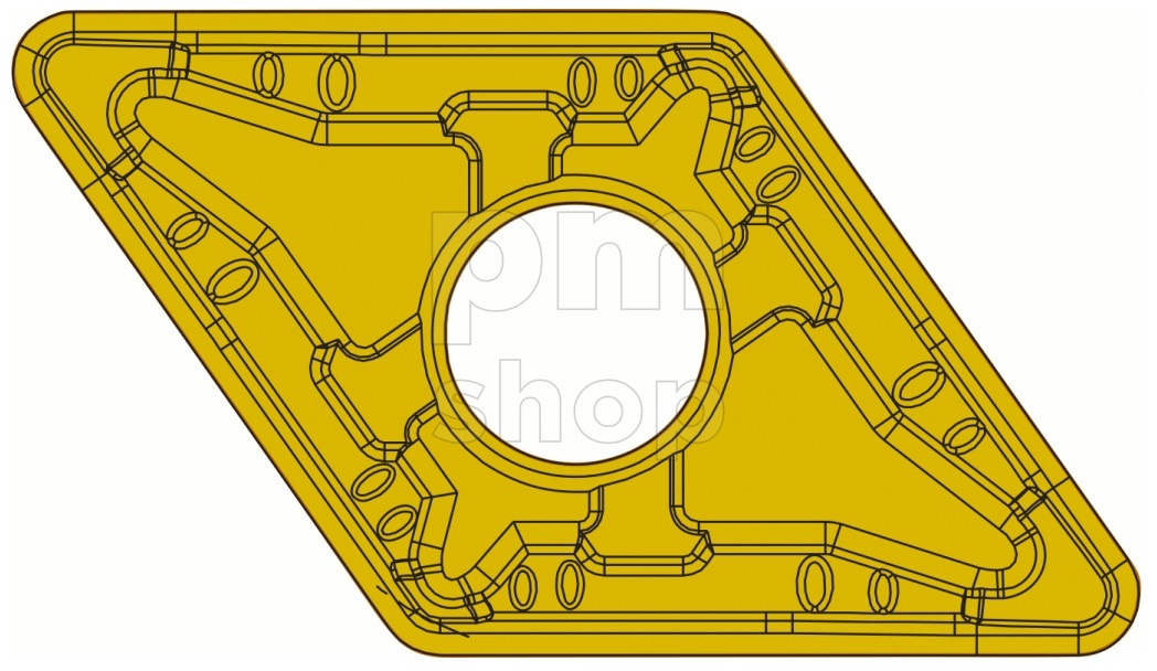 Токарная пластина Nikko Tools DNMG150608-NRP заказать