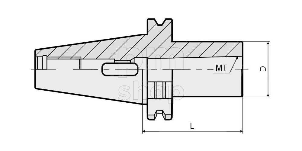 Патрон сверлильный SK40-MTA2-050 под конус Морзе заказать