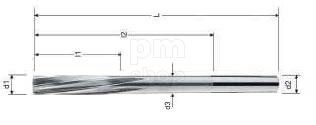 Развертка машинная с цилиндрическим хвостовиком Nuova C.U.M.E.T. 910 заказать