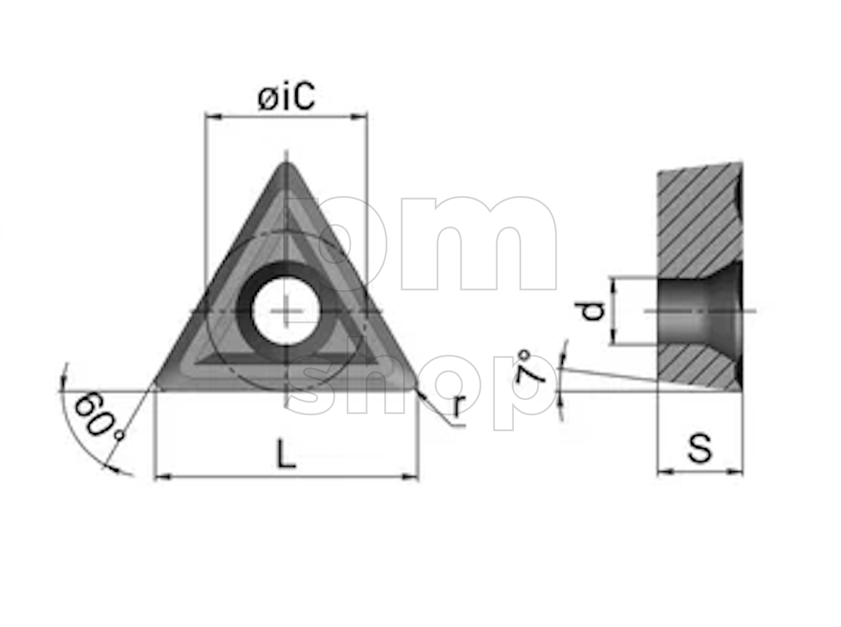 TCGT090202-APK-KW20 Пластина токарная для цветных металлов для точения заказать