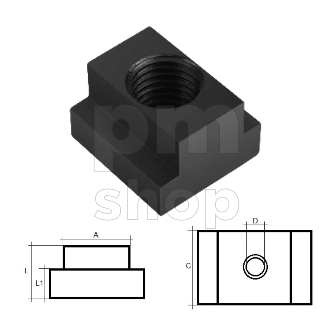 T-NUT-M8 Т-образная гайка M8 заказать
