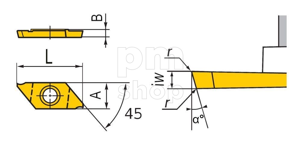 Пластина канавочная CTPA-10-FRN-KVX заказать