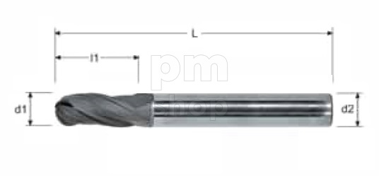 Фреза сферическая Nuova C.U.M.E.T. 300GRD заказать