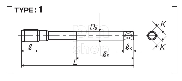 Метчик для глухих отверстий Yamawa SP-VA G заказать