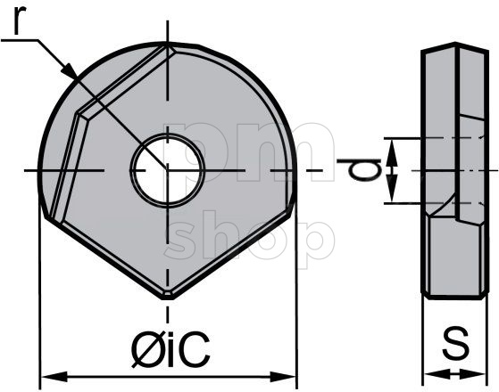 Фрезерная пластина ZOHX2005-GM-YBG252 заказать