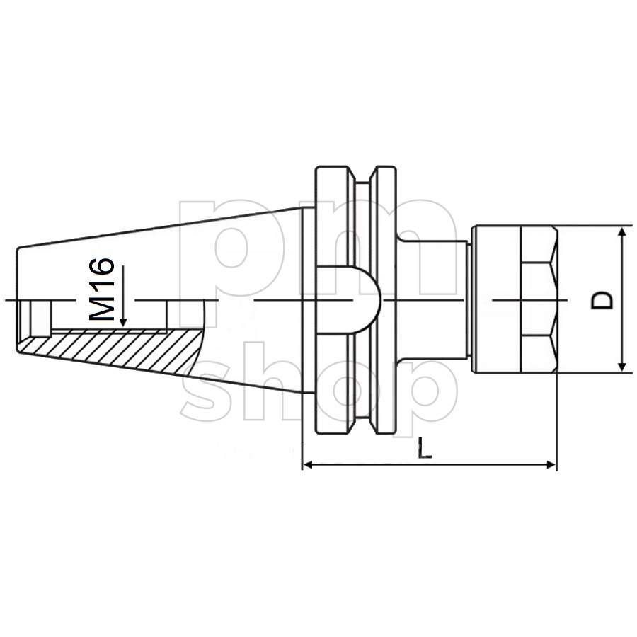 Патрон цанговый Zegyo BT40-ER20-120 заказать