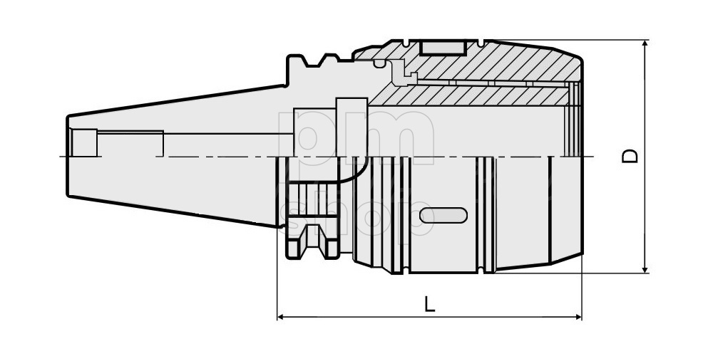 Патрон цанговый SK30-ER20-063 заказать