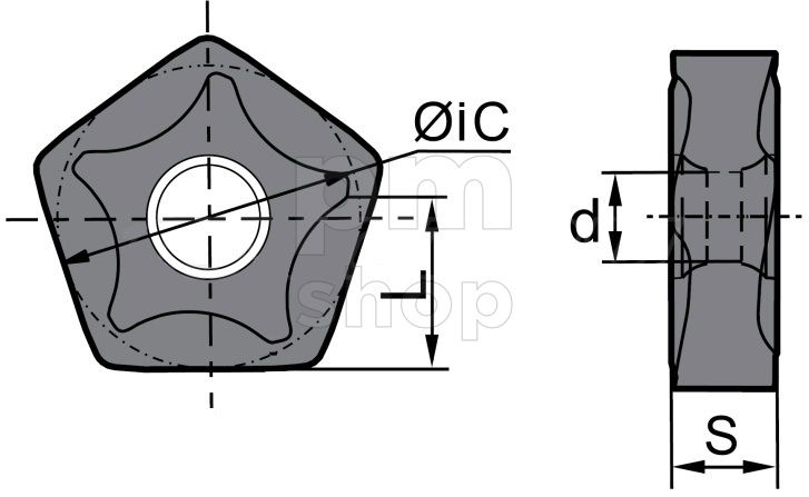 Фрезерная пластина PNEG110512R-CR-YBD152 заказать