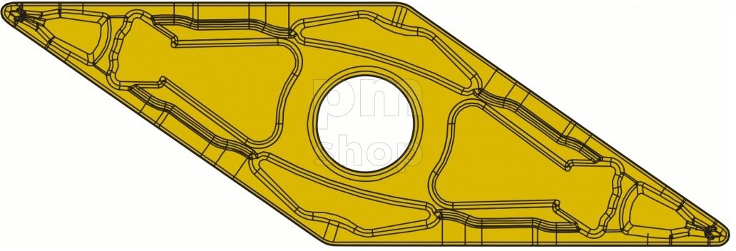 Токарная пластина Nikko Tools VNMG160408-NSP заказать