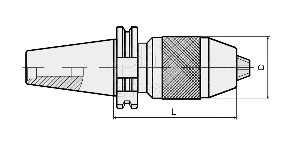 Патрон сверлильный SK30-APU8-80 быстрозажимной заказать