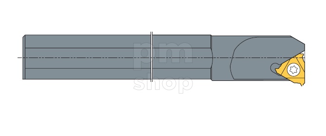 Державка токарная для нарезания внутренней резьбы Nikko Tools SIL3025S-16 заказать