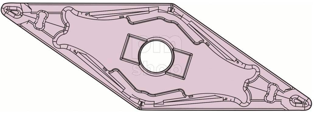 Токарная пластина Nikko Tools VNMG160408-NFM заказать