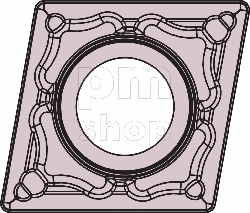 Токарная пластина Nikko Tools CCMT060202-PFU заказать