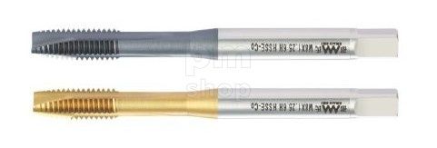 Метчик M12*1.75 6H DIN376 HSSE-PM TiN Left Spiral Flute Tap ShaoShi заказать