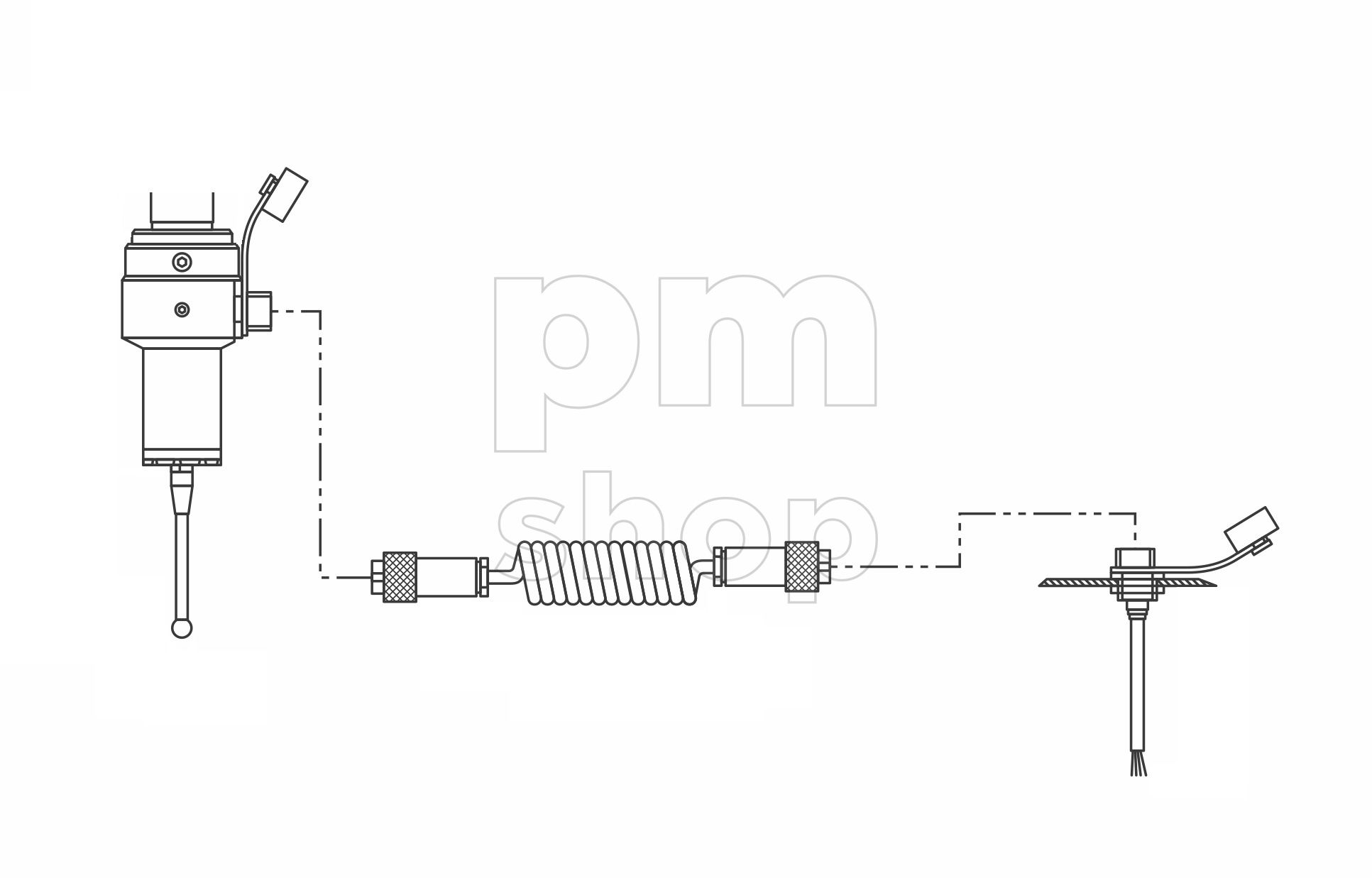 Датчик измерения детали с передачей данных по кабелю Pioneer ТP400 заказать