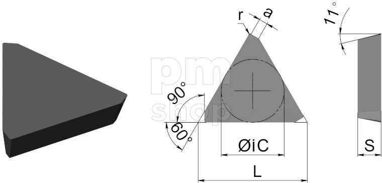 Фрезерная пластина TPMN2204PDTR-HR52522B заказать