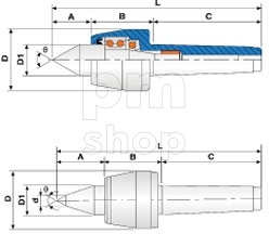 Токарный центр вращающийся задний LI-HSUN NCH-MT3 заказать