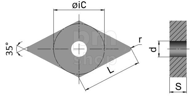 VNMA160404-HR6115 Пластина токарная для точения заказать
