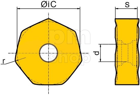 Фрезерная пластина XNGX0705ANN-R-HS5130 заказать