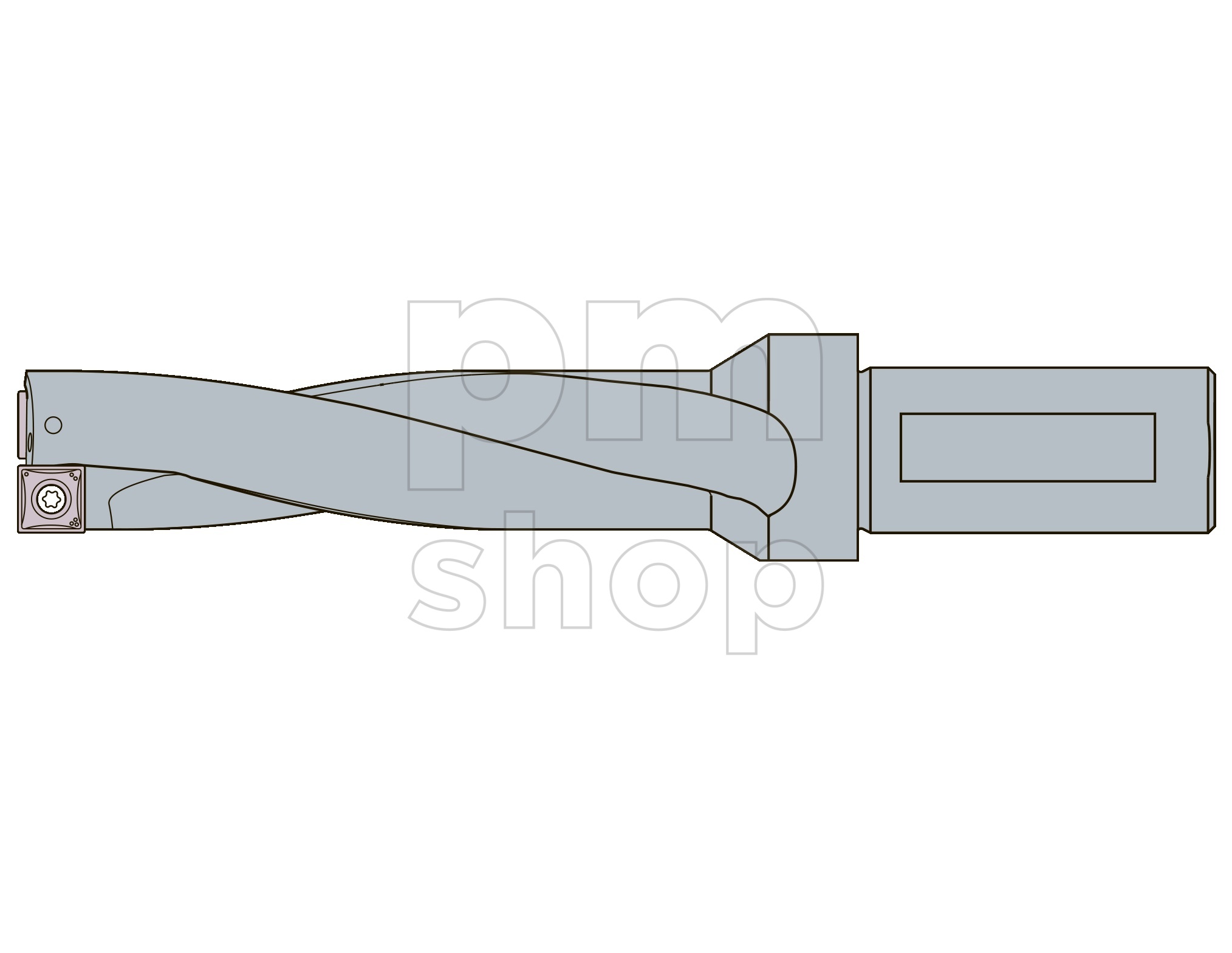 Корпусное сверло Nikko Tools NT-DRS-2D заказать