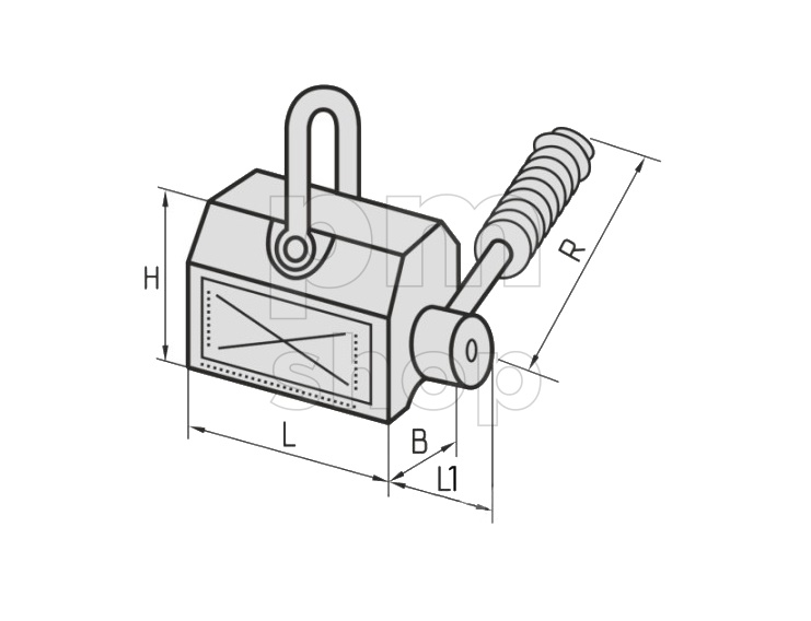 Магнитный захват Legao PML-300  заказать