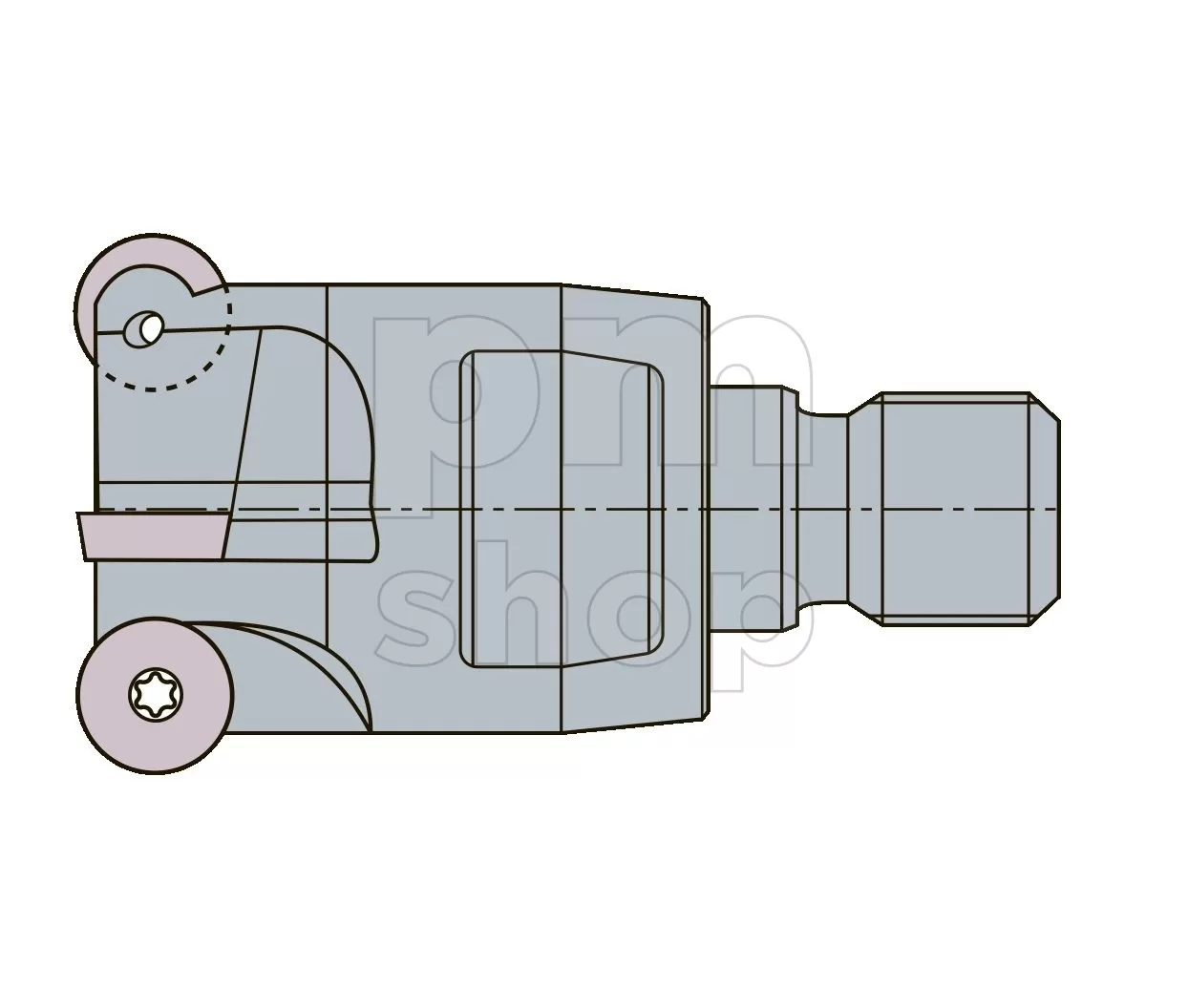 Корпус-головка фрезы со сменными пластинами Nikko Tools NT-RD05 Z4 заказать
