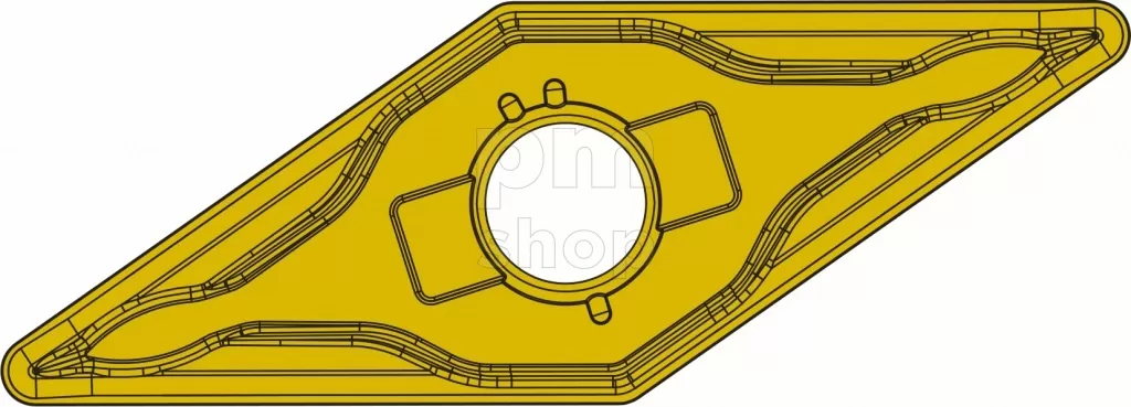Токарная пластина Nikko Tools VNMG160404-NFP заказать