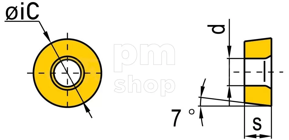 Пластина токарная для точения RCMX1003MO-HR8115 заказать