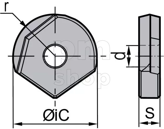 Фрезерная пластина ZOHX1604-GM-YBG252  заказать