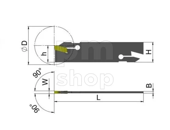 Лезвие отрезное SPB326-S заказать