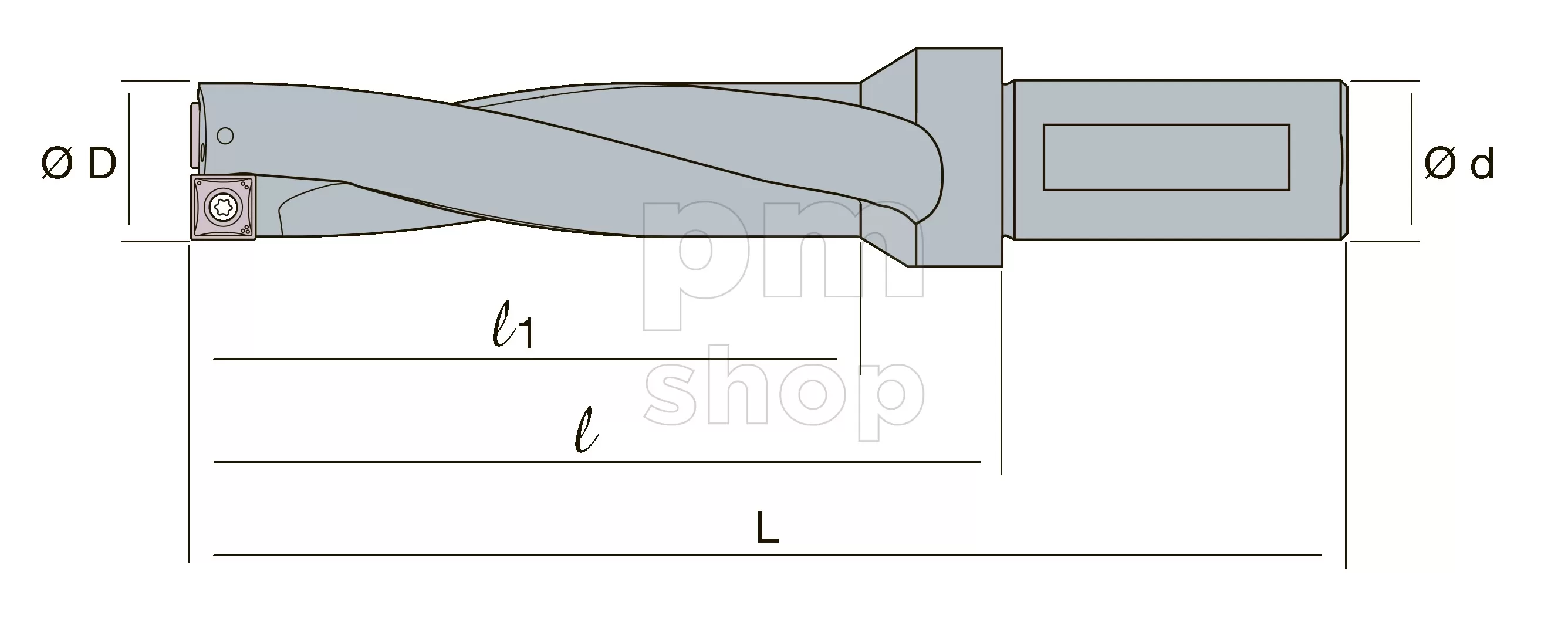 Корпусное сверло Nikko Tools NT-DRS-3D заказать