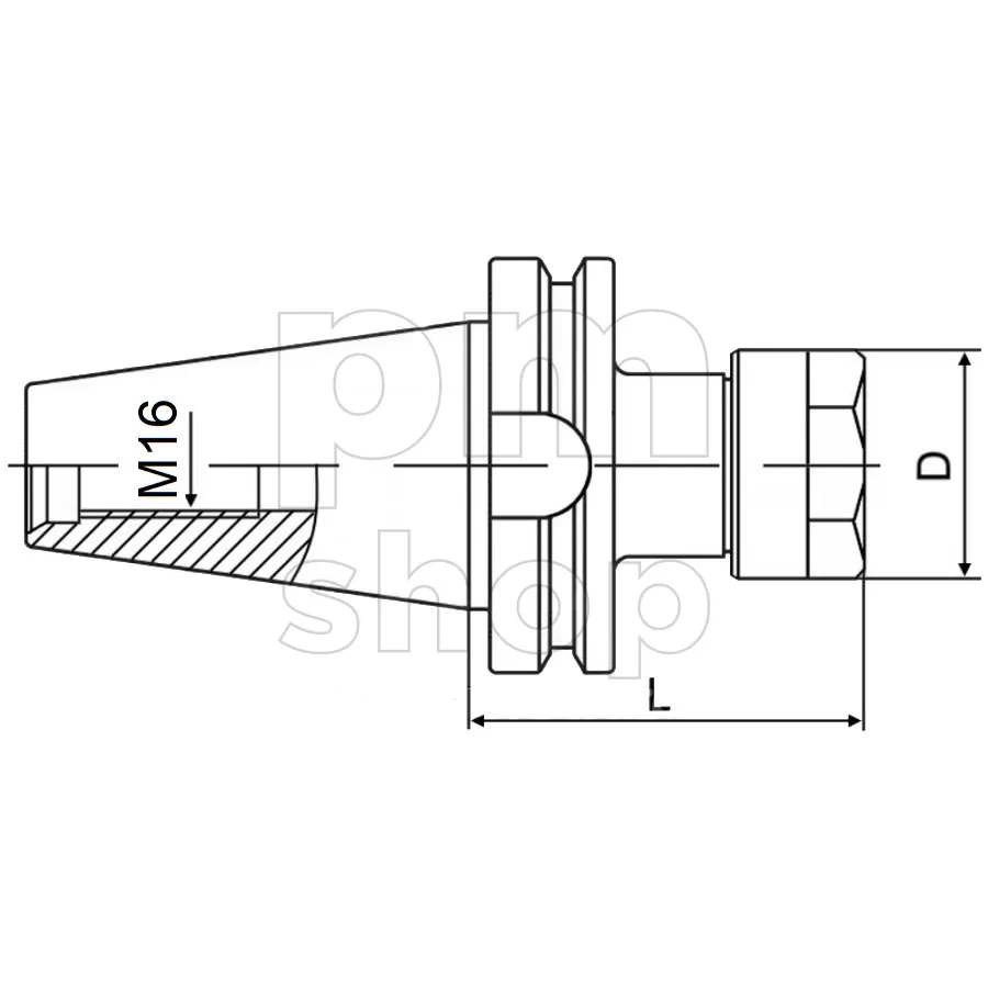 Патрон цанговый Zegyo BT40-ER20-150 заказать