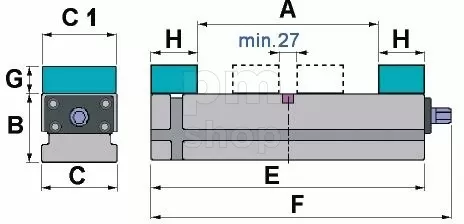 Тиски самоцентрирующиеся для станка CUTTER система 3 заказать