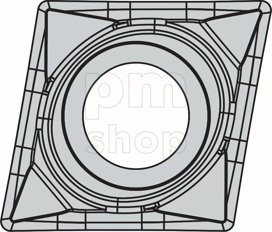 Токарная пластина Nikko Tools CCGX060208-PMN заказать