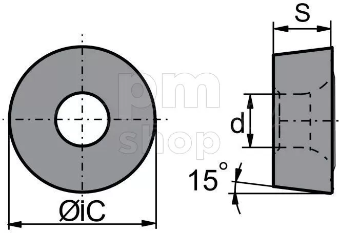 Фрезерная пластина RDKW10T3MO-HR5130 заказать
