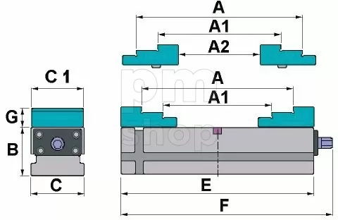 Тиски самоцентрирующиеся для станка CUTTER система 3 заказать